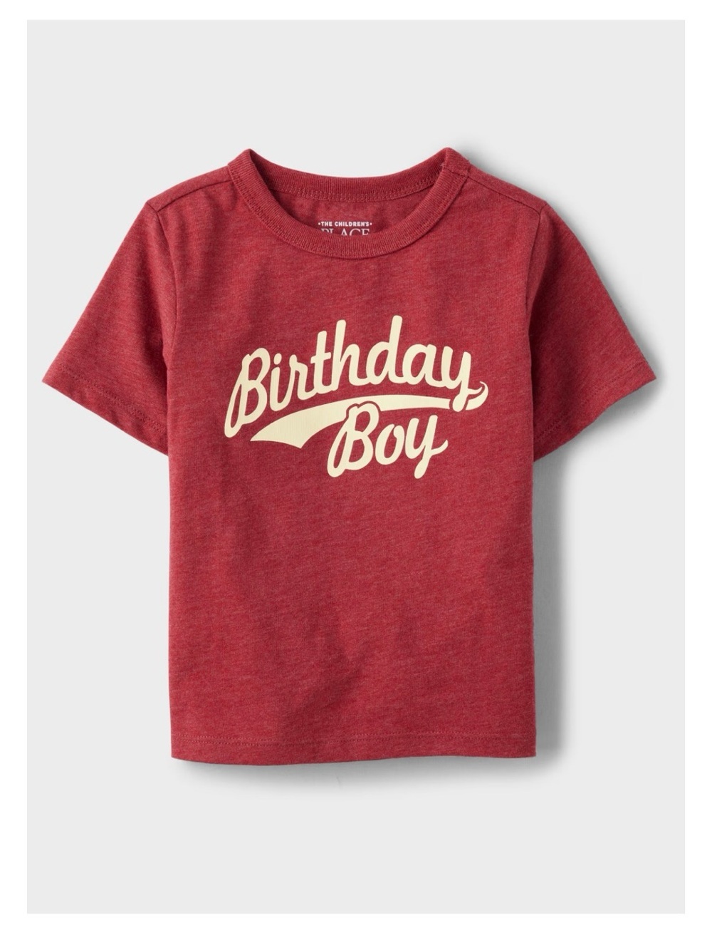 The Children's Place Red 'Birthday Boy' Graphic Tee